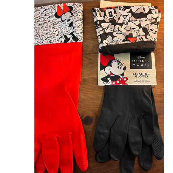 Disney Mickey & Minnie Mouse Cleaning Gloves Lot of 3 - Picture 4 of 7